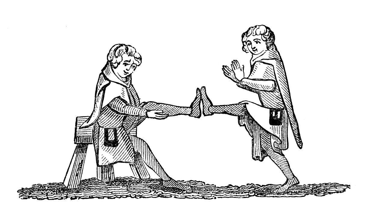 Cvičení odvozená z Quintain, 1833 od Unbekannt