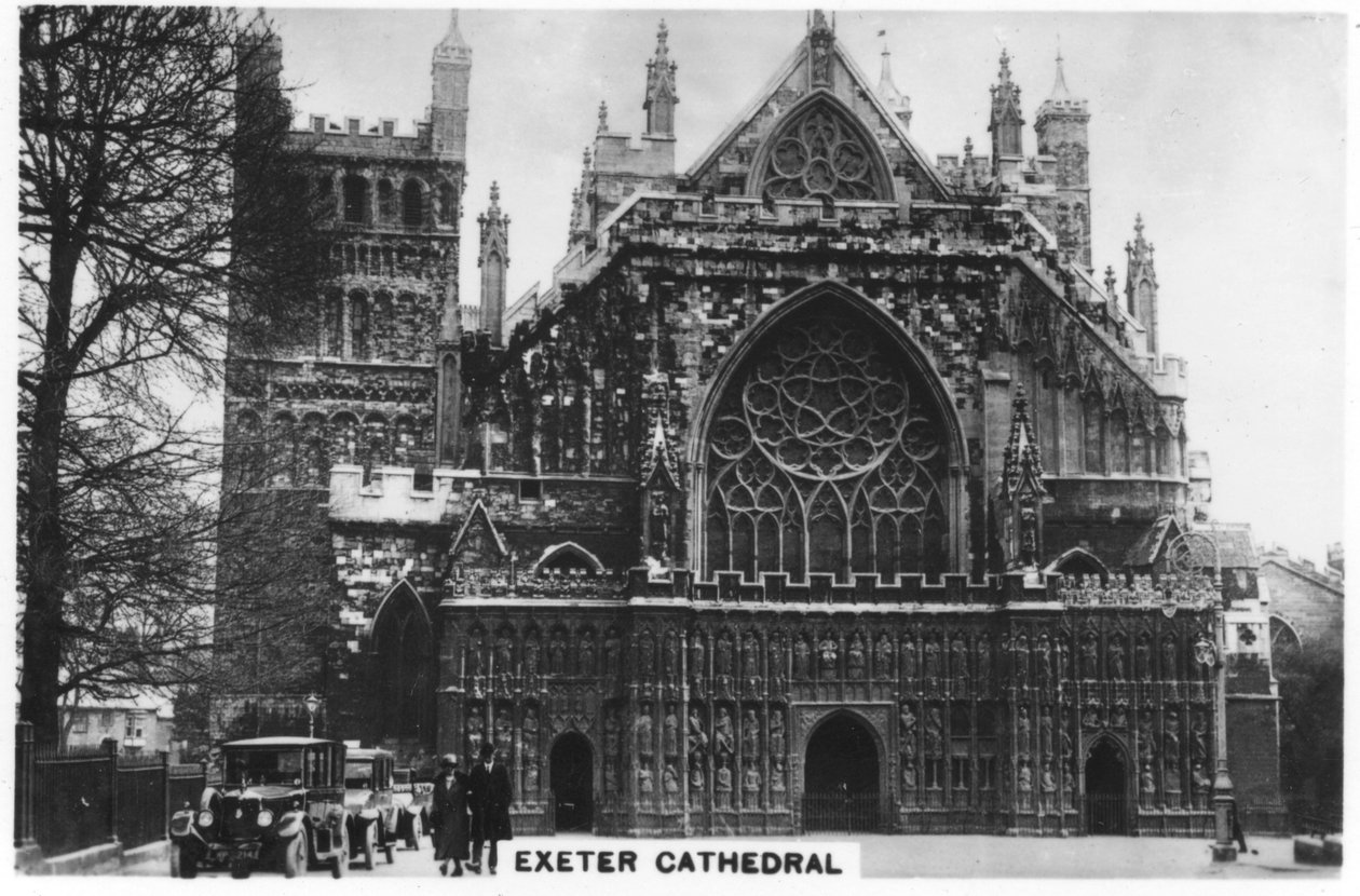 Exeterská katedrála, 1936 od Unbekannt