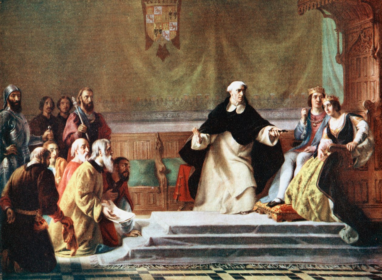 Vyhnání Židů ze Španělska, 1492 od Unbekannt