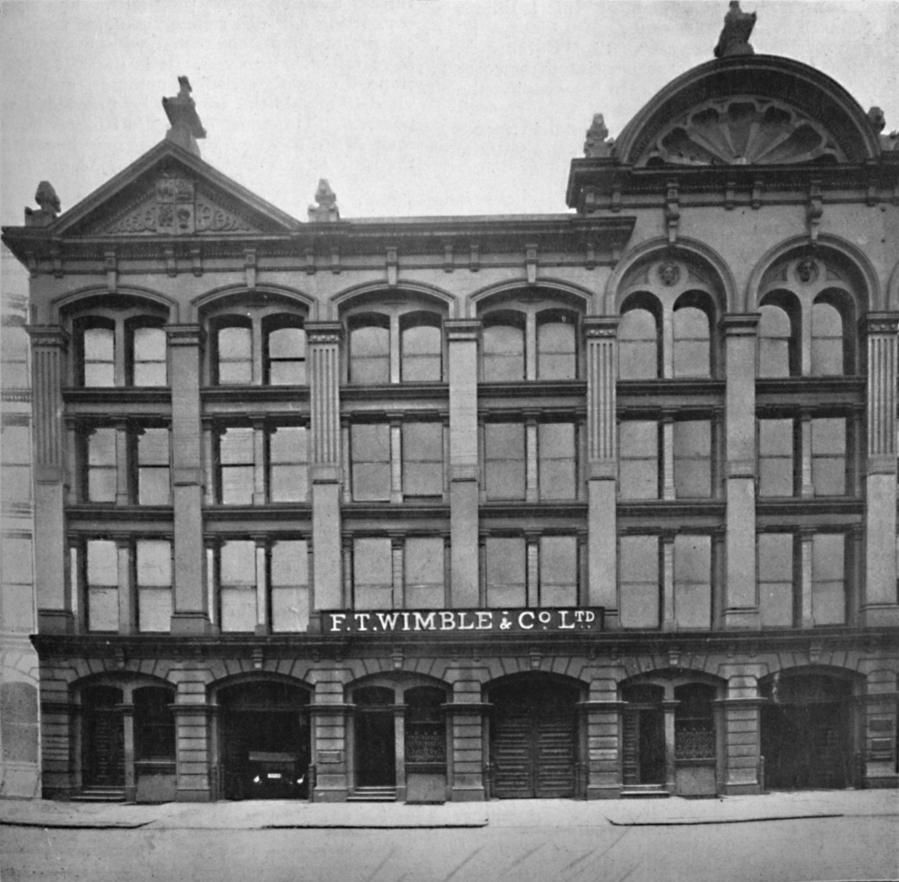 F. T. Wimble & Co., Ltd. – ústředí, sklad a továrna, 1919. od Unbekannt