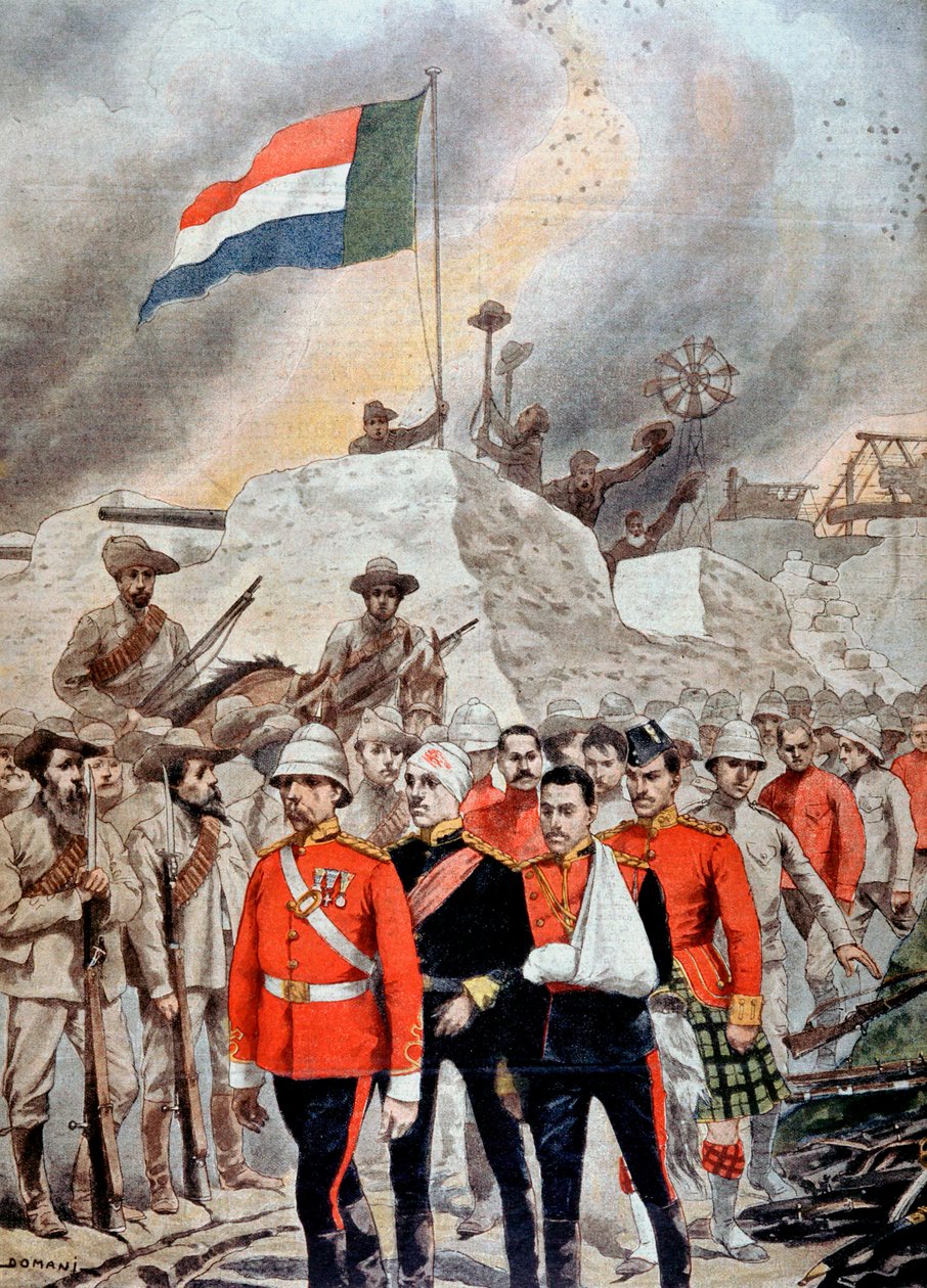 Pád britské posádky v Jamestown, Jižní Afrika, Búrská válka, 1901 od Unbekannt