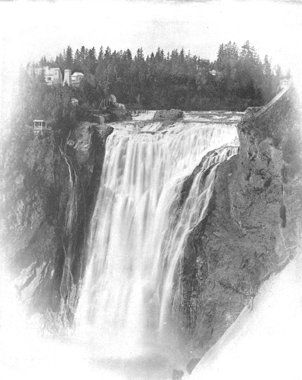 Falls of Montmorency, Quebec, Kanada, c1900. od Unbekannt