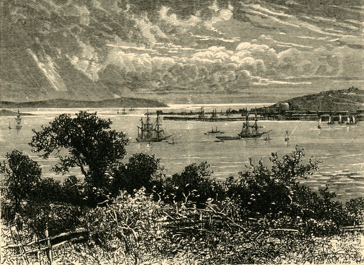 Falmouth Harbour, 1898. od Unbekannt