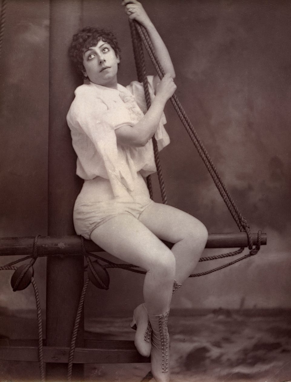 Fannie Leslie , britská zpěvačka a herečka, 1882 od Unbekannt