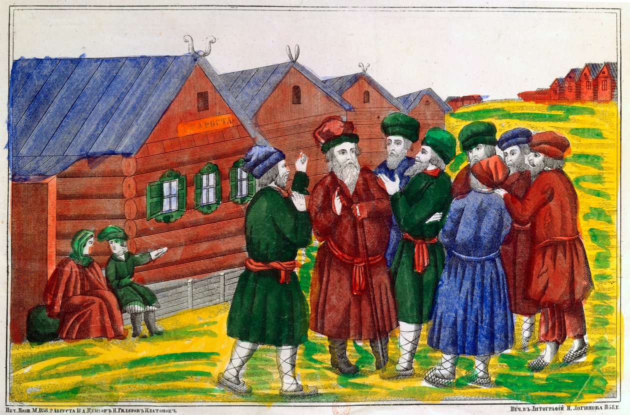 Farmářský shledání, 1858 od Unbekannt