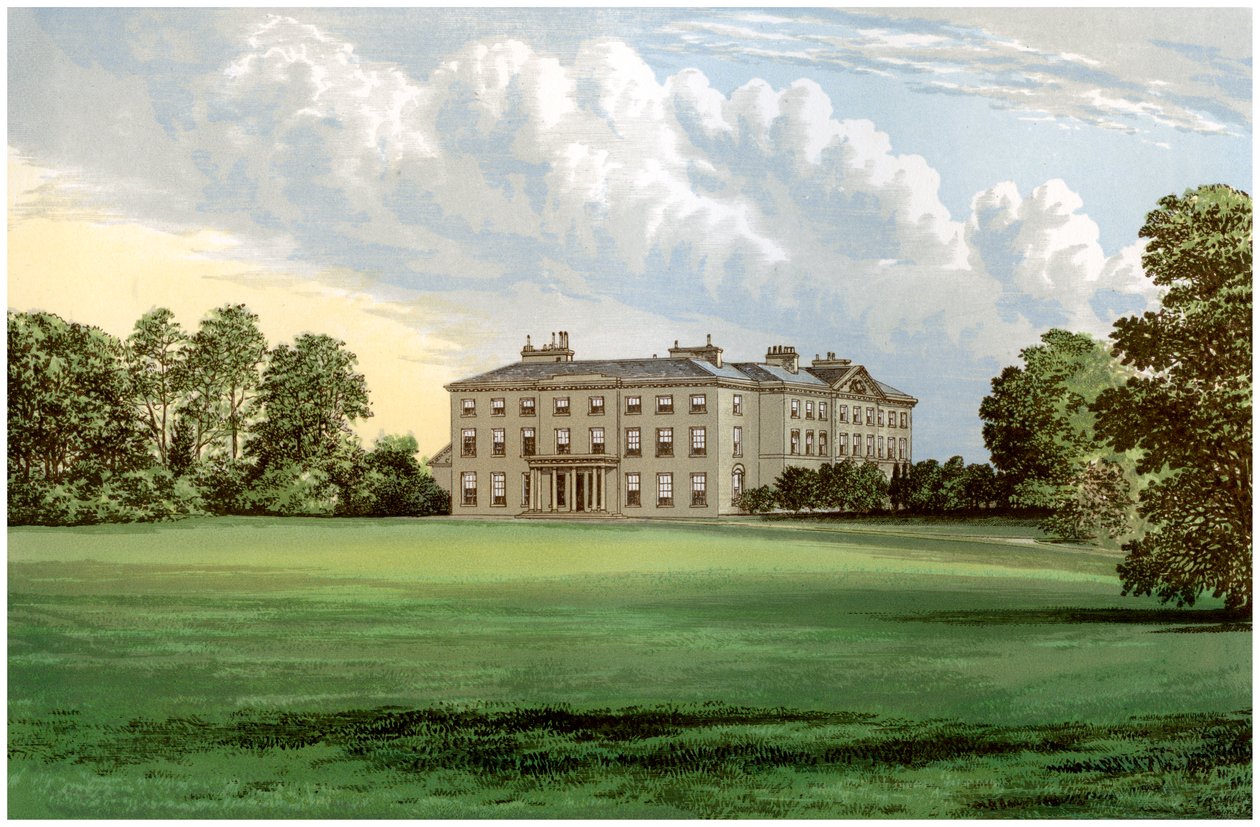 Farnham Lodge, hrabství Cavan, Irsko, domov lorda Farnhama, c1880 od Unbekannt