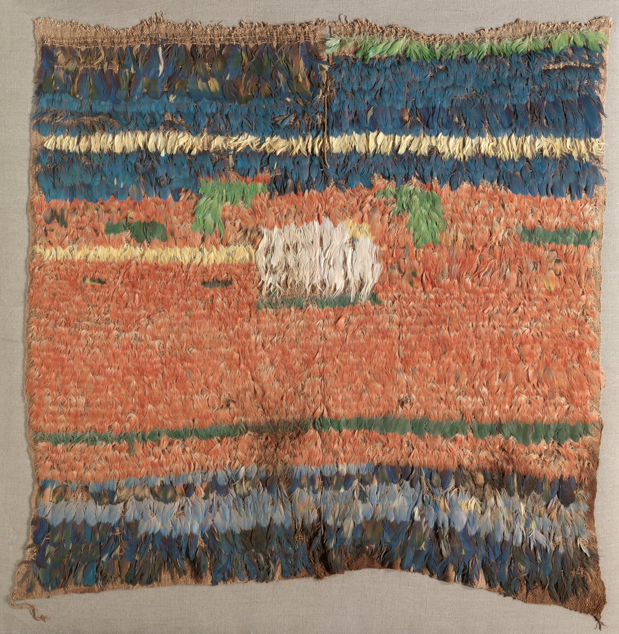 Tunika s peřím, 600-1500. od Unbekannt