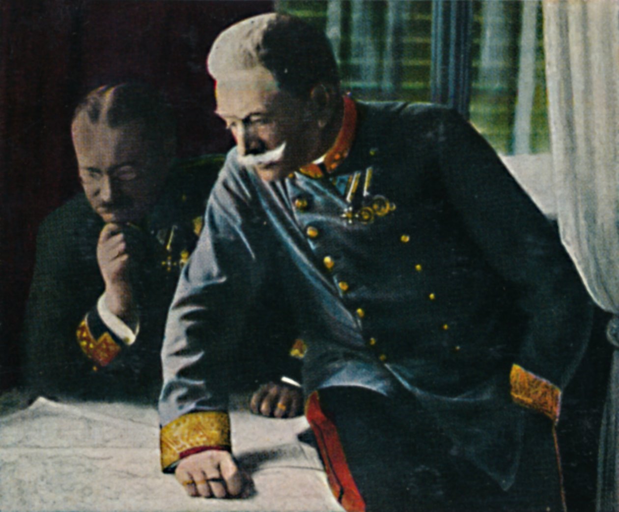 Polní maršál Conrad von Hotzen, 1934. od Unbekannt