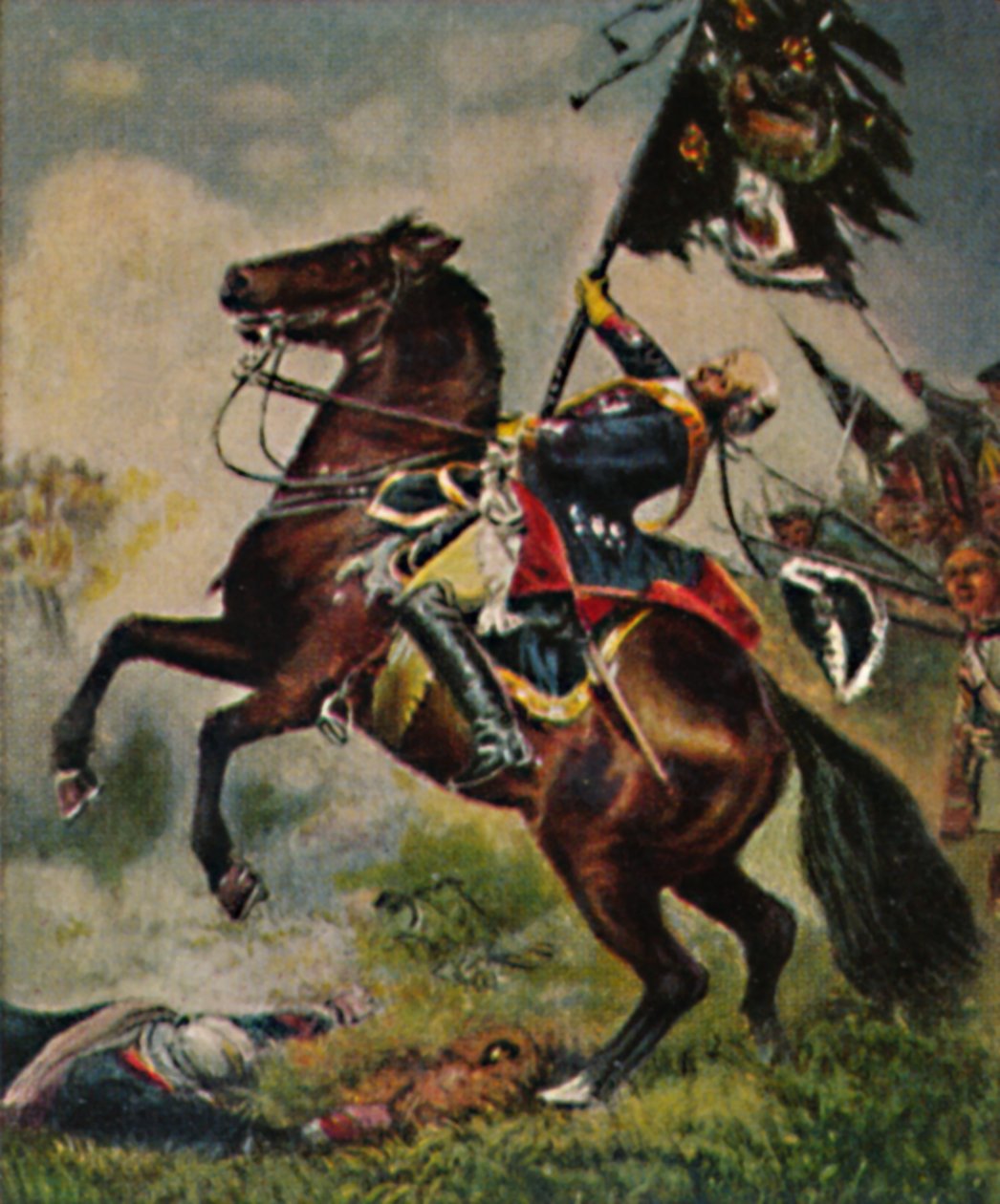 Polní maršál hrabě Schwerin 1684-1757. - Obraz od Camphausena, 1934. od Unbekannt