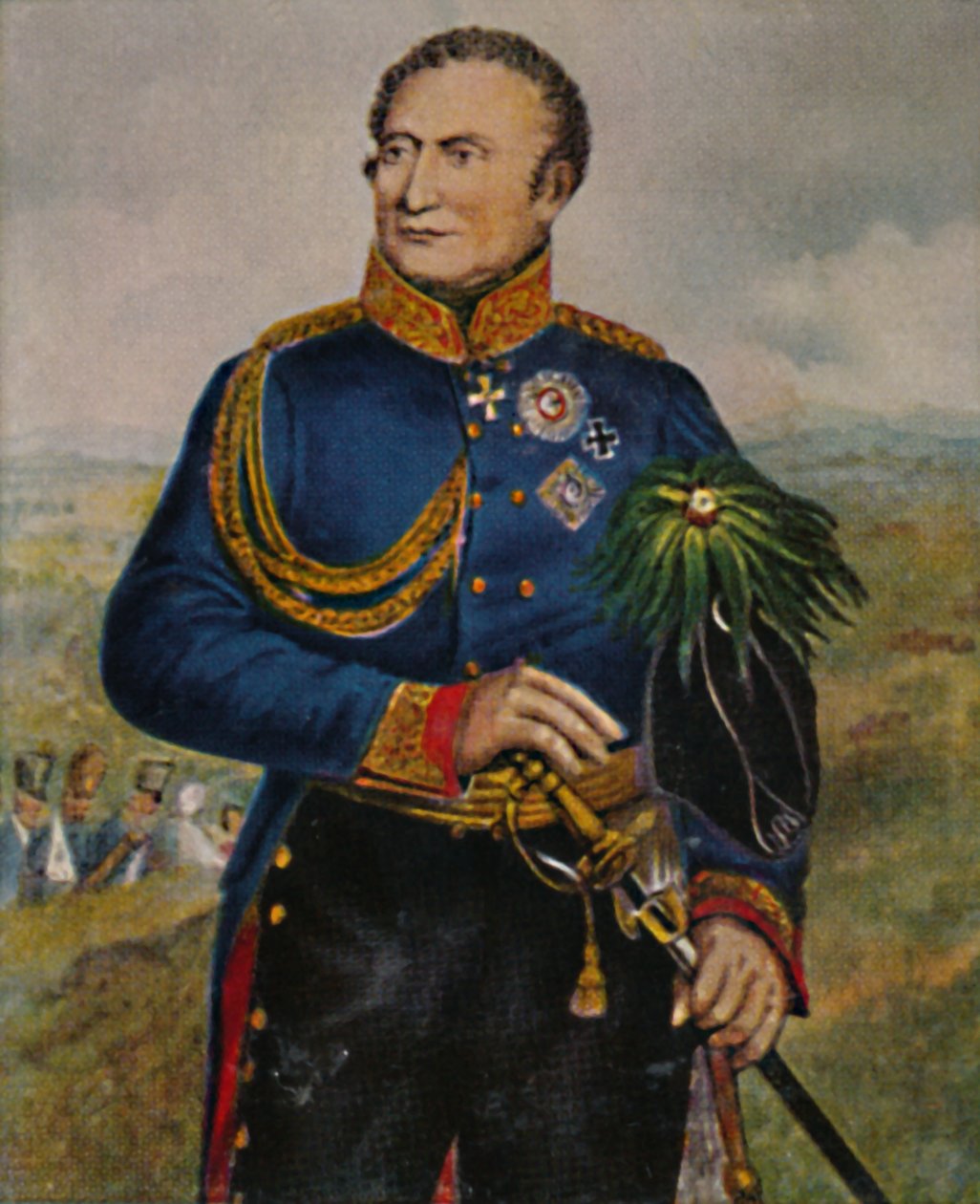 Polní maršál Kleist von Nollendorf 1762-1823, 1934. od Unbekannt