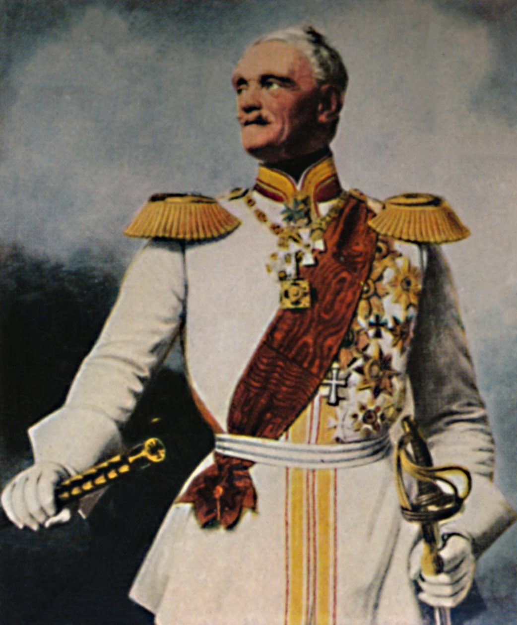 Polní maršál Wrangel 1784-1877. - Obraz P. Krügera, 1934. od Unbekannt