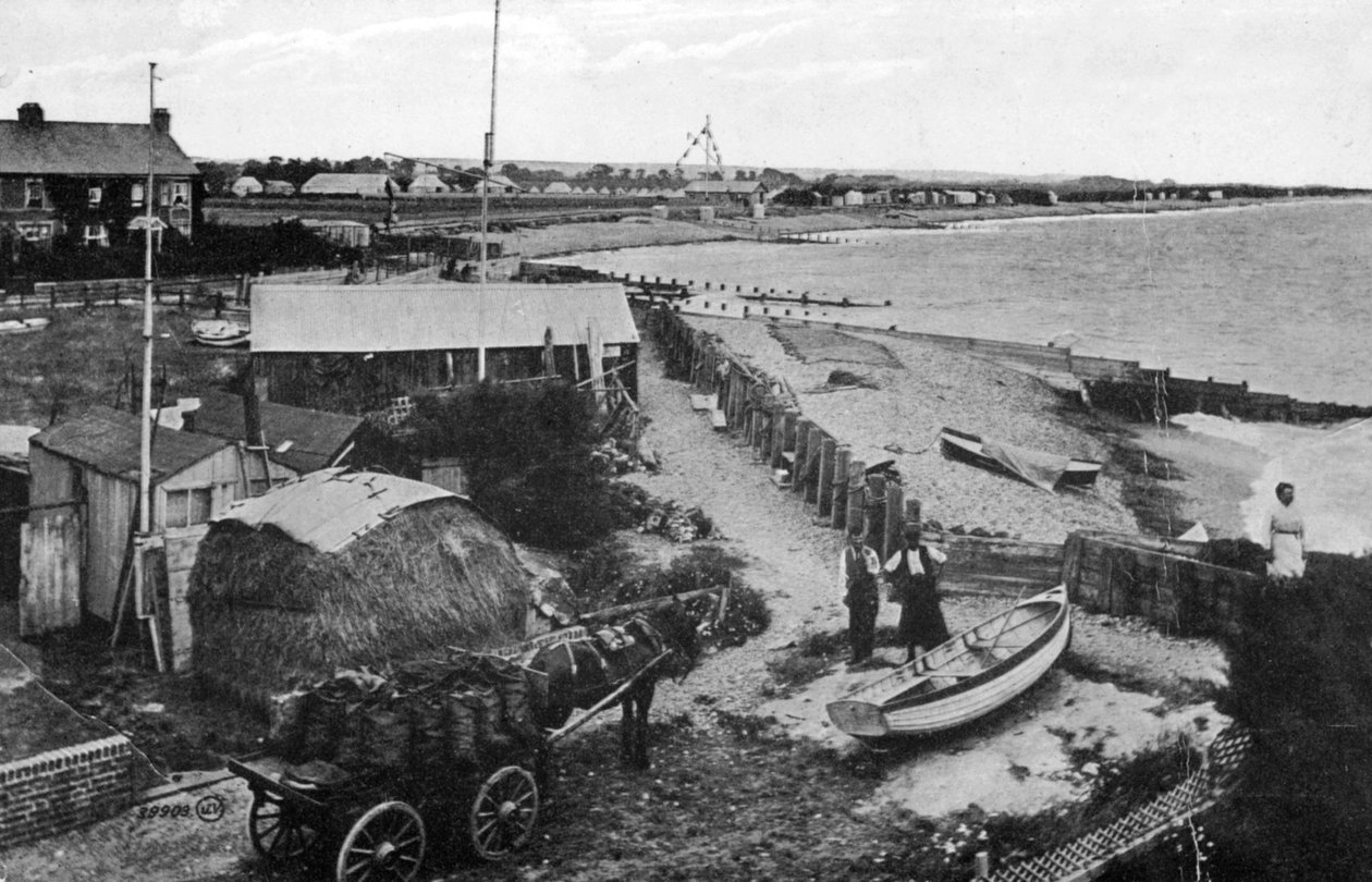 Felpham Beach, poblíž Bognor Regis, West Sussex, počátek 20. století od Unbekannt