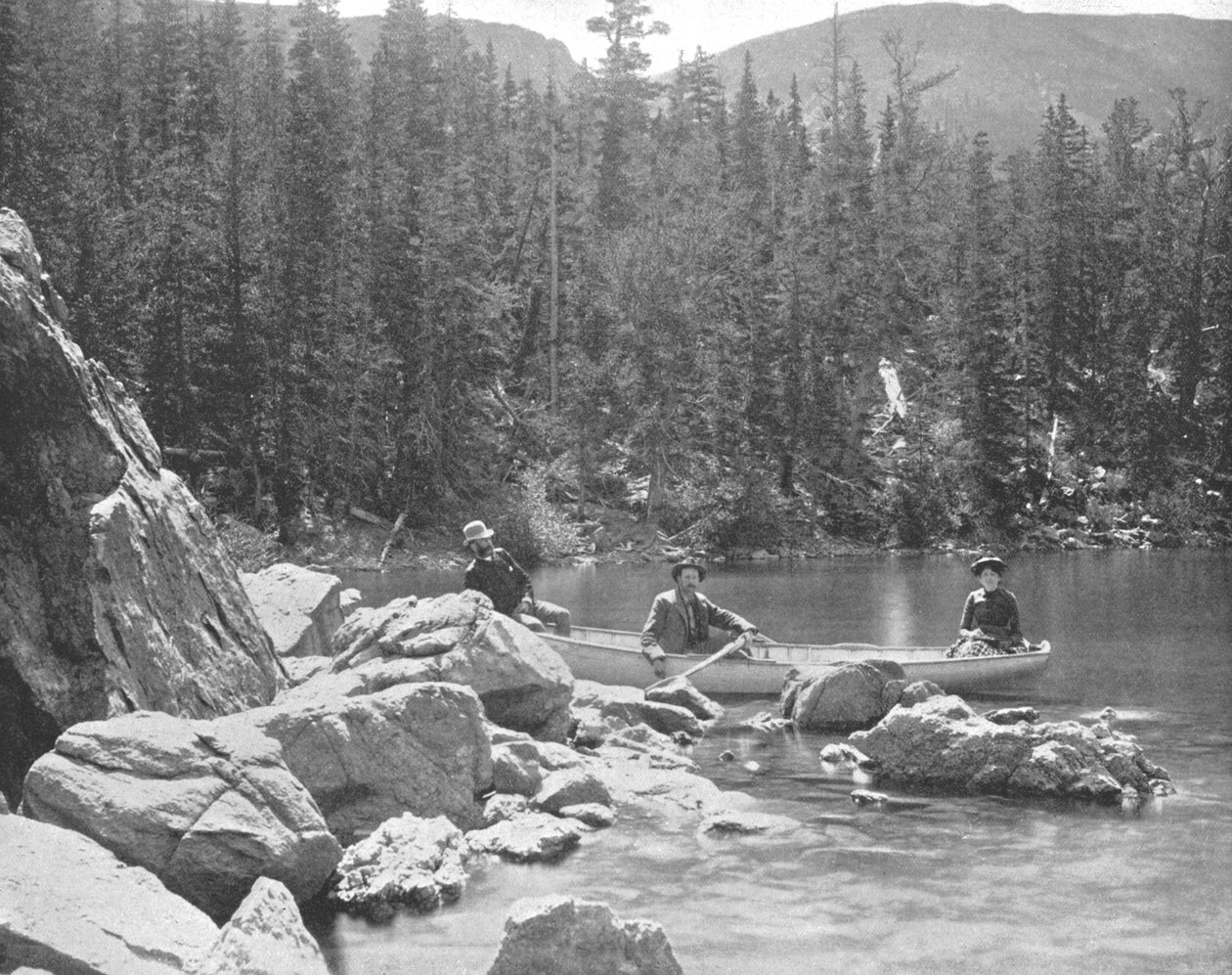Fen Lake, poblíž Georgetown, Colorado, USA, c1900. od Unbekannt
