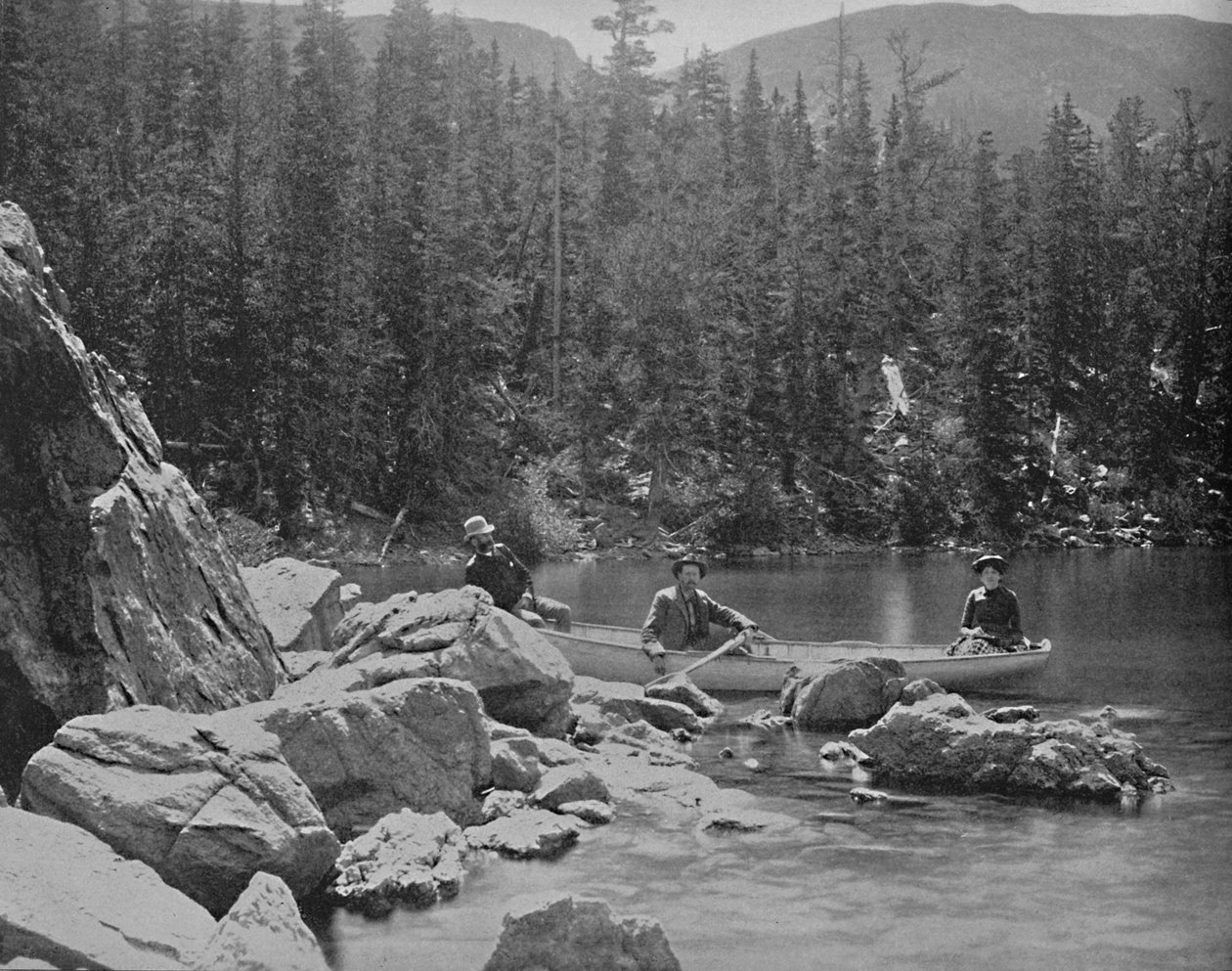 Fen Lake, poblíž Georgetown, Colorado, c1897. od Unbekannt