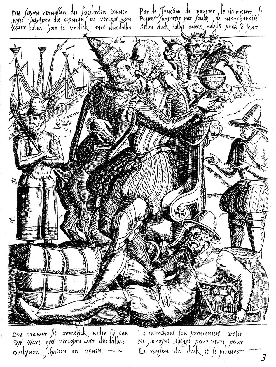 Ferdinand Alvarez de Toledo, vévoda z Alva 1508-1582, španělský generál a státník od Unbekannt