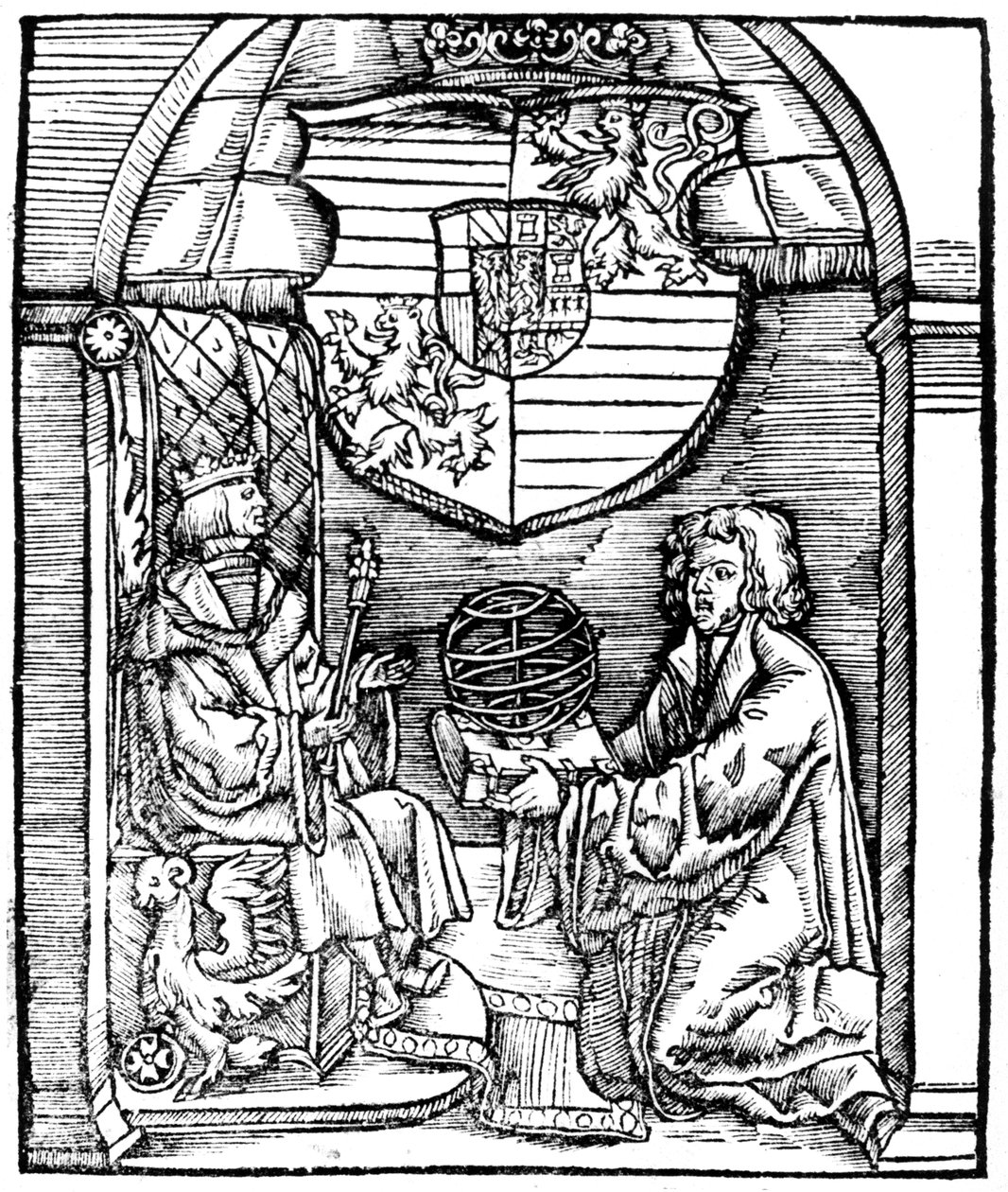 Ferdinand I., císař Svaté říše římské, a Johann Vogelin, Vídeň, 1529 od Unbekannt