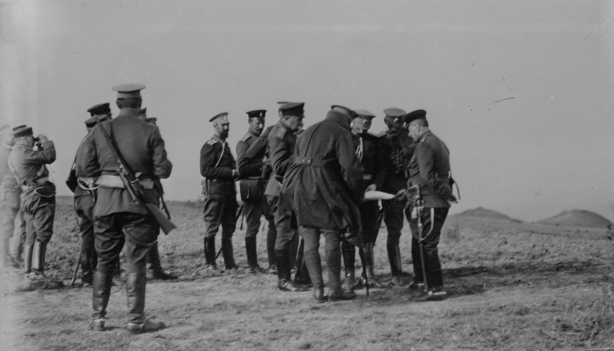 Ferdinand I. Bulharský před Adrianopolí od Unbekannt
