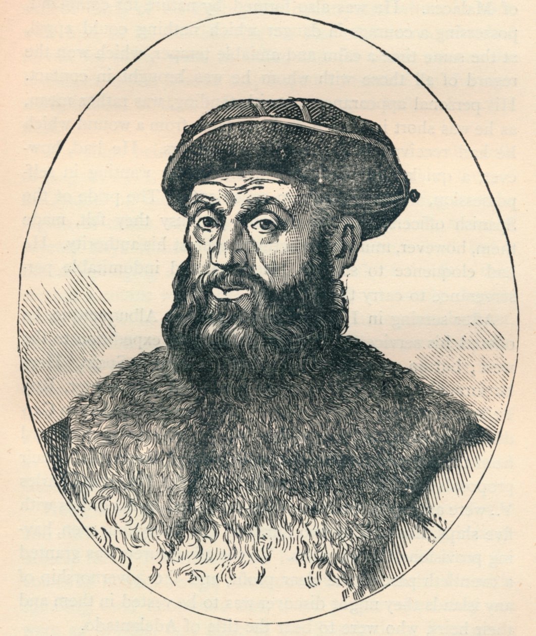 Ferdinand Magellan c1480-1521, portugalský cestovatel, 1904 od Unbekannt