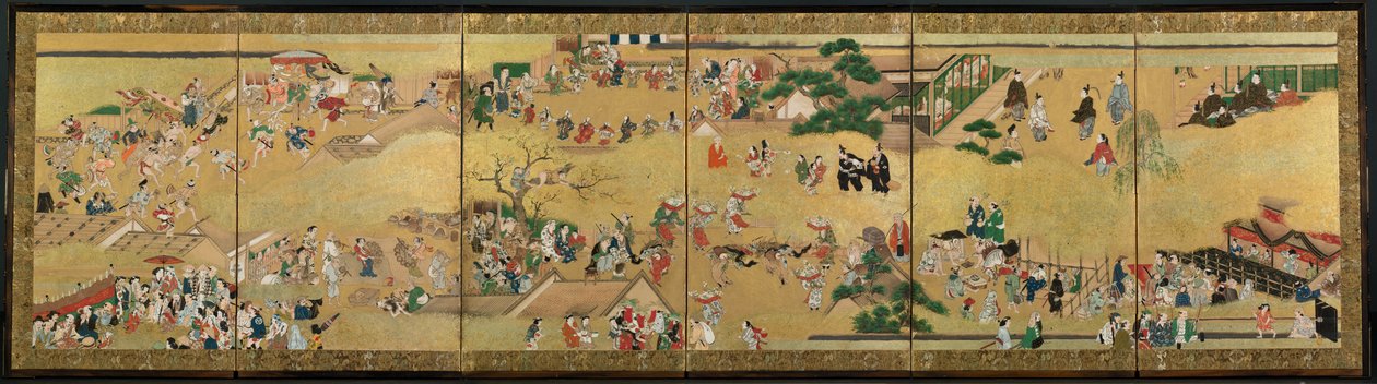 Festivalové scény, 1615-99. od Unbekannt