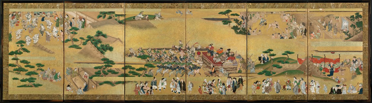 Festivalové scény, 1615-99. od Unbekannt
