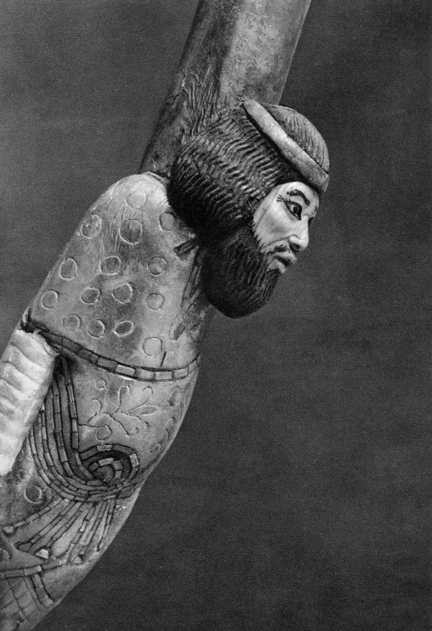 Postava asiatského muže, c1350 př.nl 1936 od Unbekannt