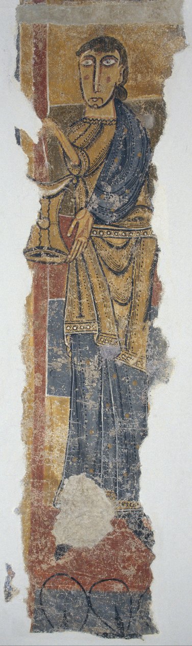 Postava s vázou od Santa Maria de Taüll od Unbekannt