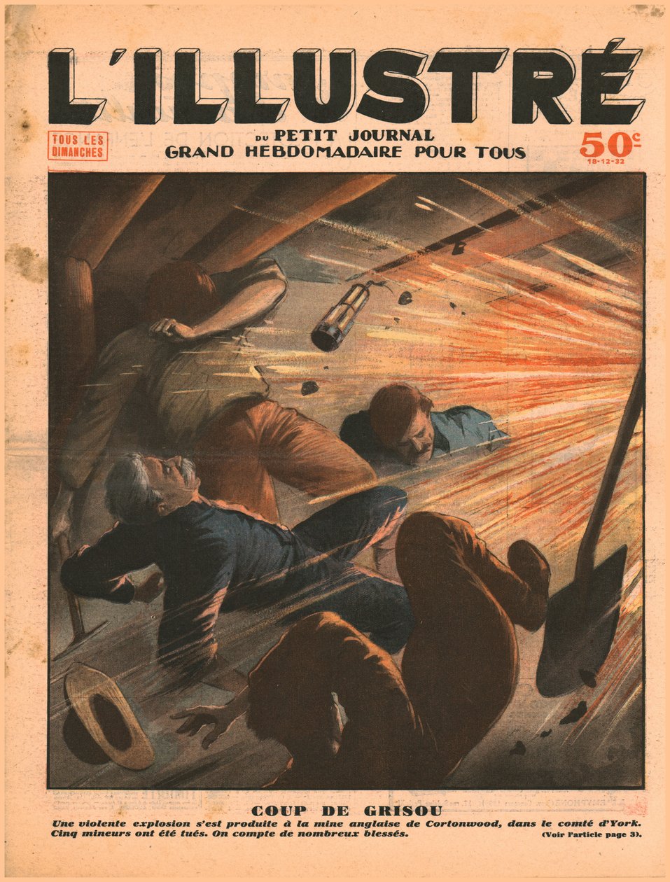 Výbuch výbušniny, 1932. od Unbekannt