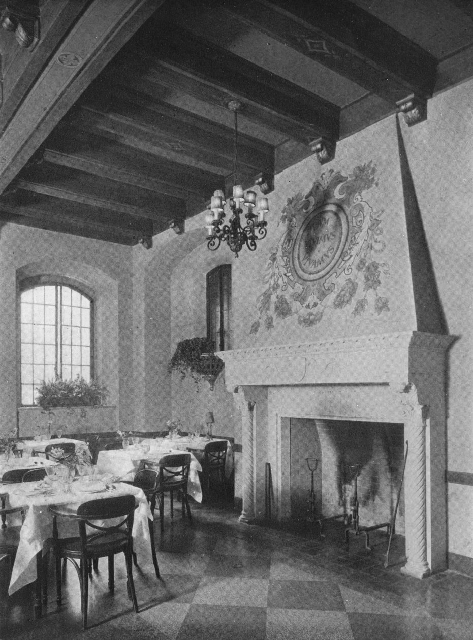 Krb v jihovýchodní jídelně, Fraternity Clubs Building, New York City, 1924 od Unbekannt