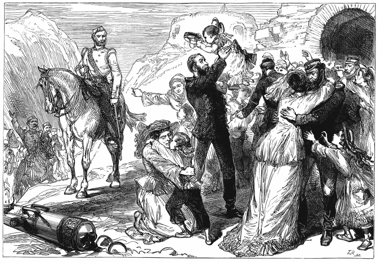 První anglo-afghánská válka 91838-1842, c1880 od Unbekannt
