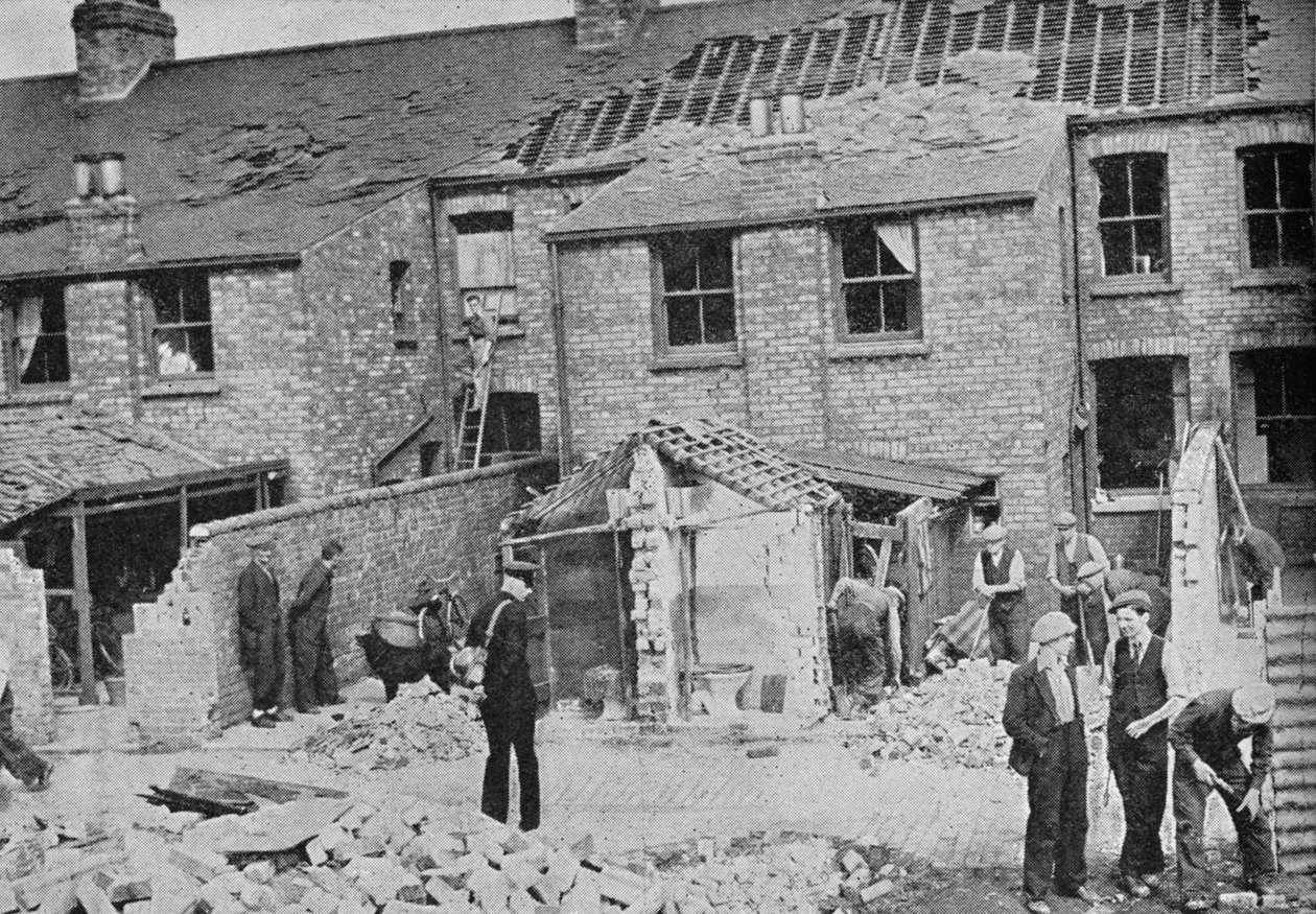 První bomby na Anglii, 1940, 1940 od Unbekannt