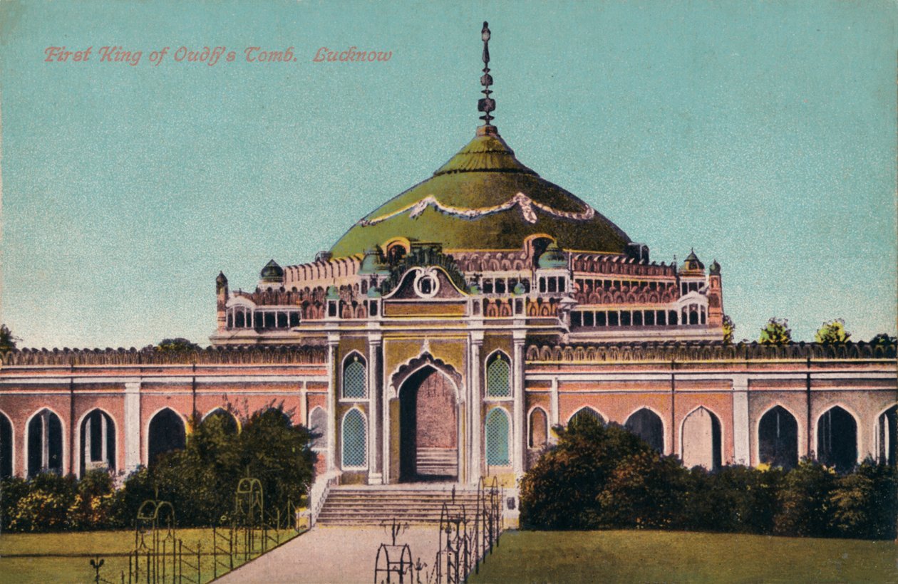 První hrobka krále Oudhs. Lucknow, c1900 od Unbekannt