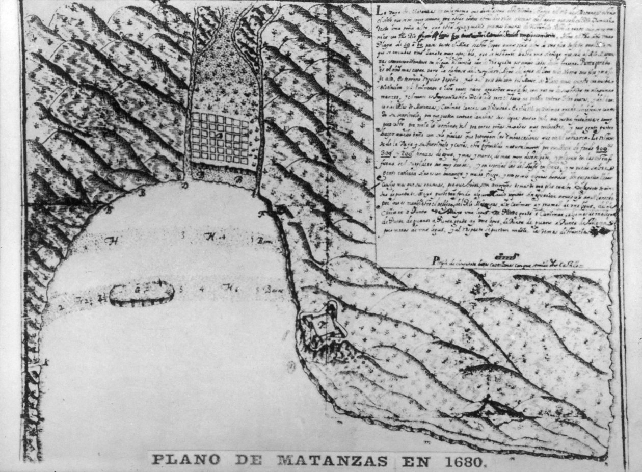 První kresby Matanzas, 1680, 20. léta 20. století od Unbekannt