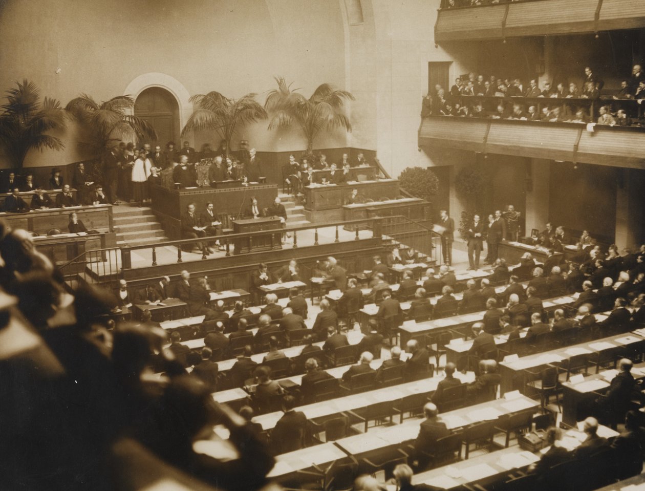 První zasedání Společnosti národů, 15. listopadu 1920 v Ženevě, 1920. od Unbekannt