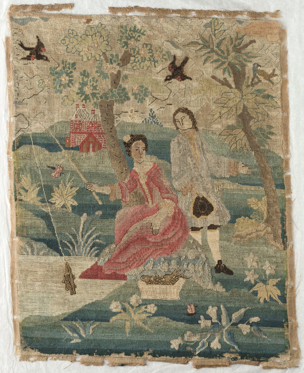 Fishing Lady, 1700s. od Unbekannt
