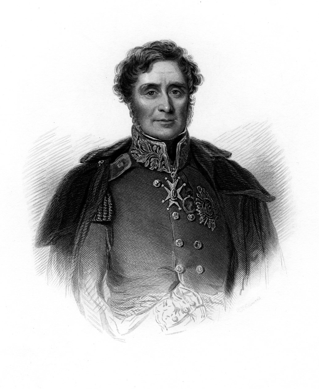 Fitzroy James Henry Somerset, první baron Raglan, anglický voják, c1860 od Unbekannt