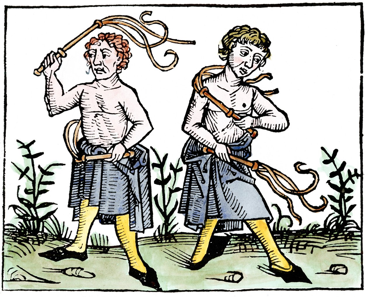 Flagelanti, 1493 od Unbekannt