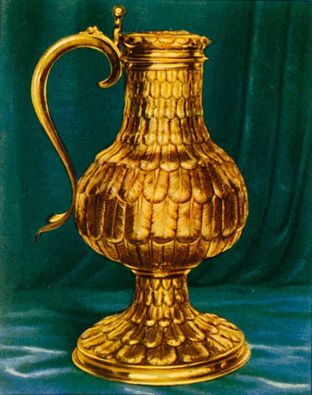 Flagon with Feather-Work, 1938. od Unbekannt