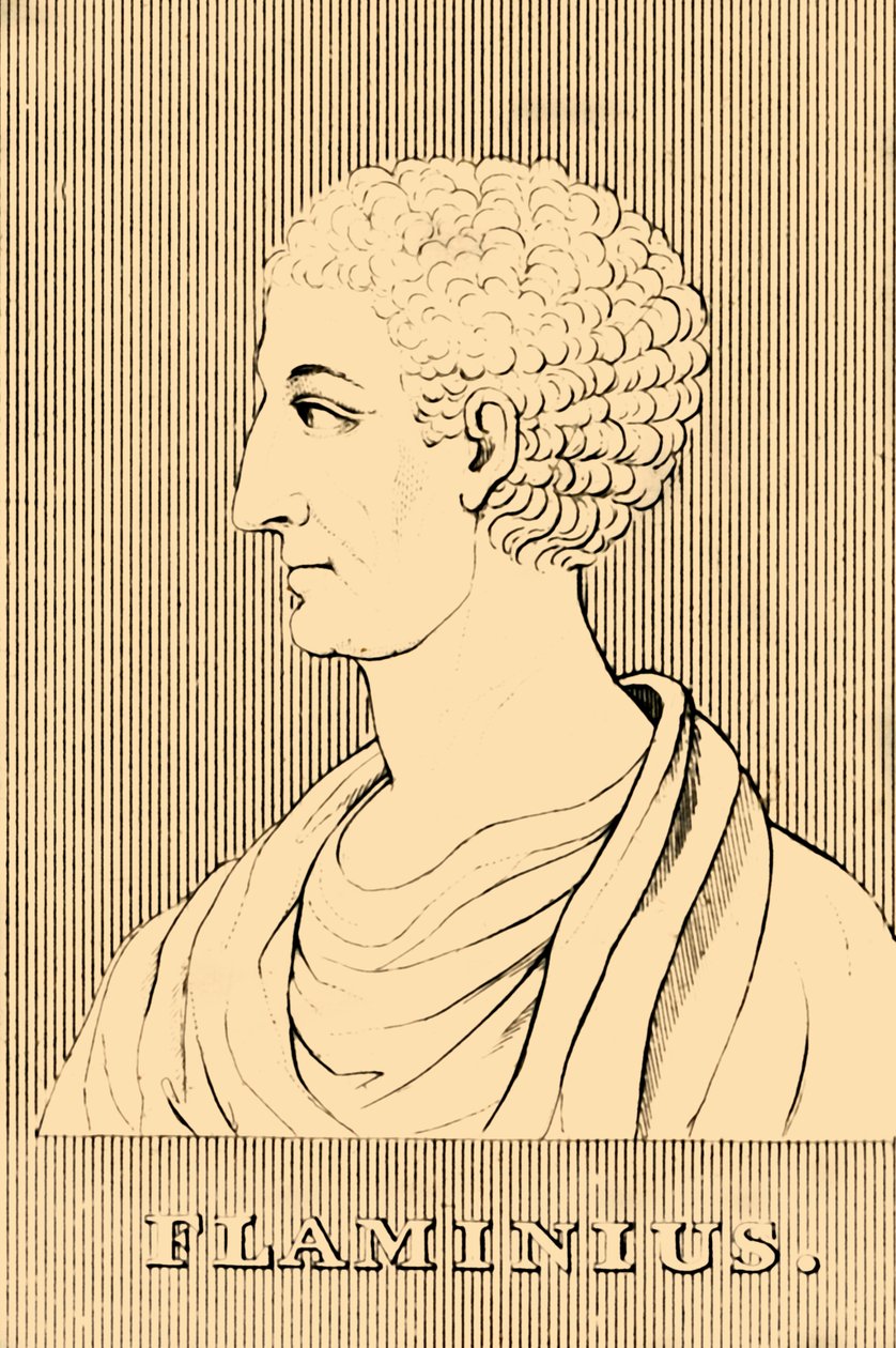 Flaminius, c229-174 př.nl, 1830. od Unbekannt