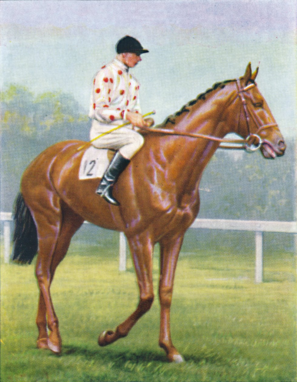 Flares, žokej: R.A. Jones, 1939 od Unbekannt
