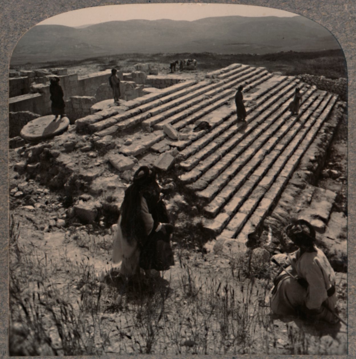 Let kroků, Samaria, c1900 od Unbekannt