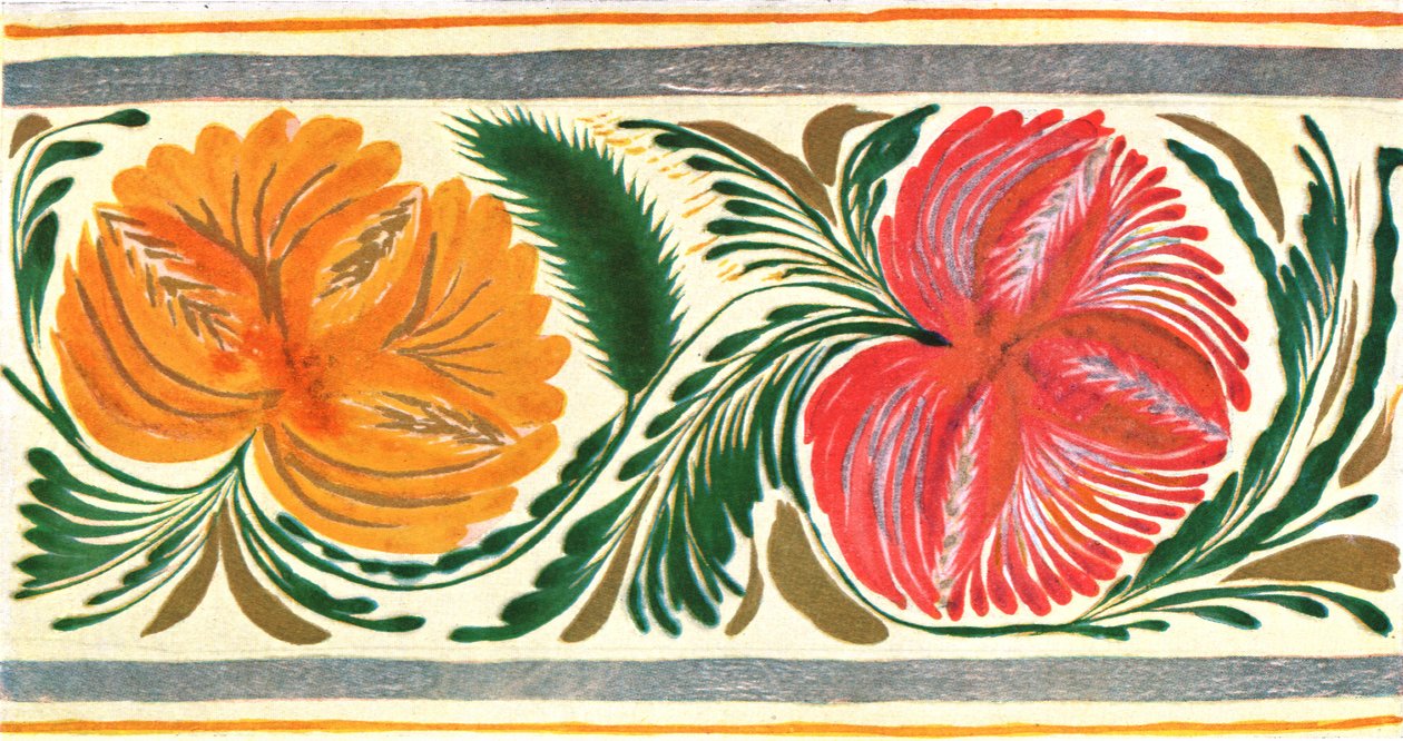 Květinový design, Ukrajina, 1925, 1928. od Unbekannt