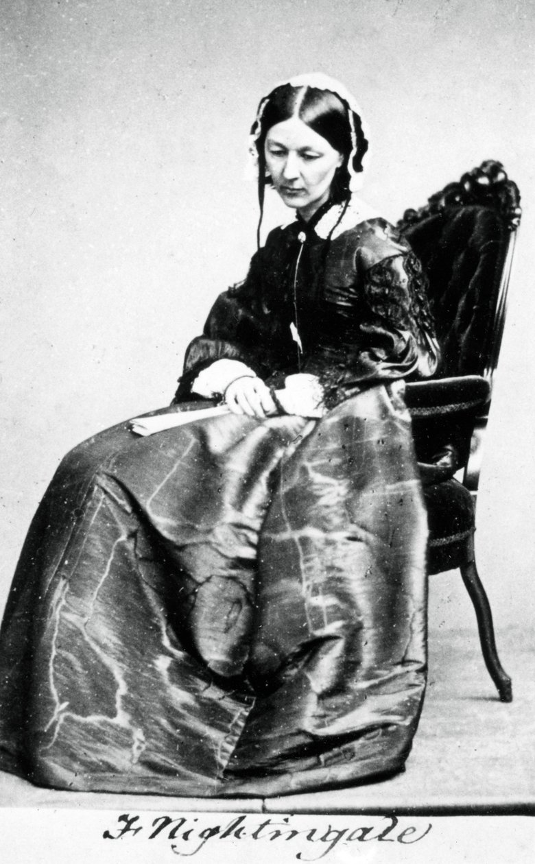 Florence Nightingale 1820-1910, 1854 od Unbekannt