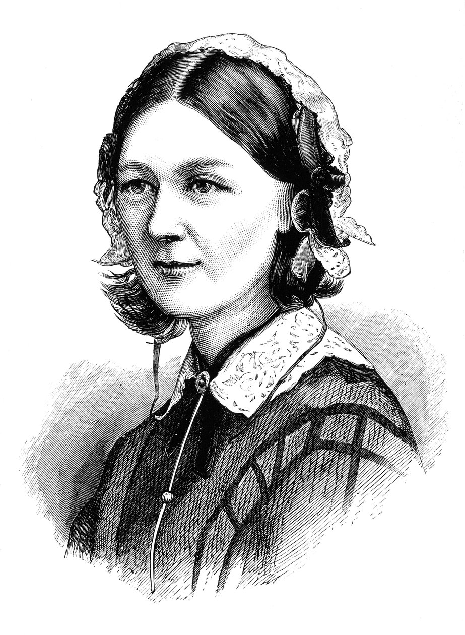 Florence Nightingale, 1870 od Unbekannt