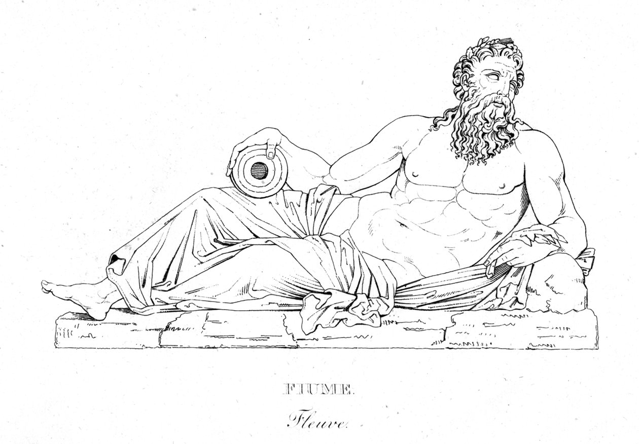 Flume Fleuve, c1850 od Unbekannt