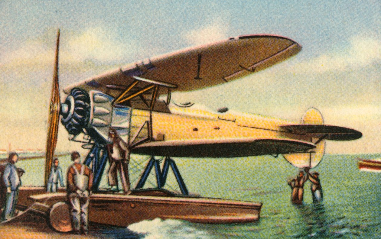 Plovákový letoun Focke-Wulf W 4, 20. léta, 1932. od Unbekannt