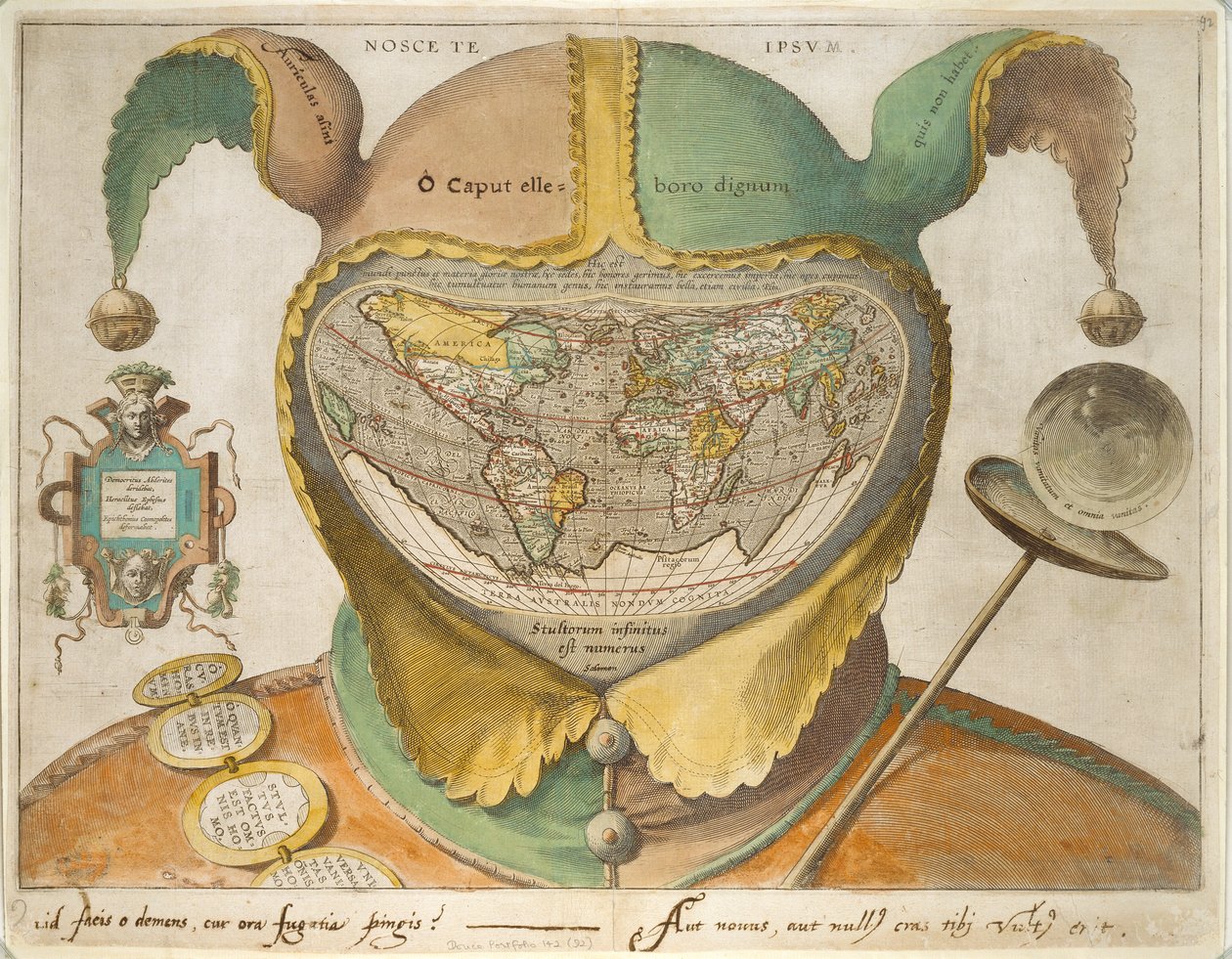 Mapa světa Fool