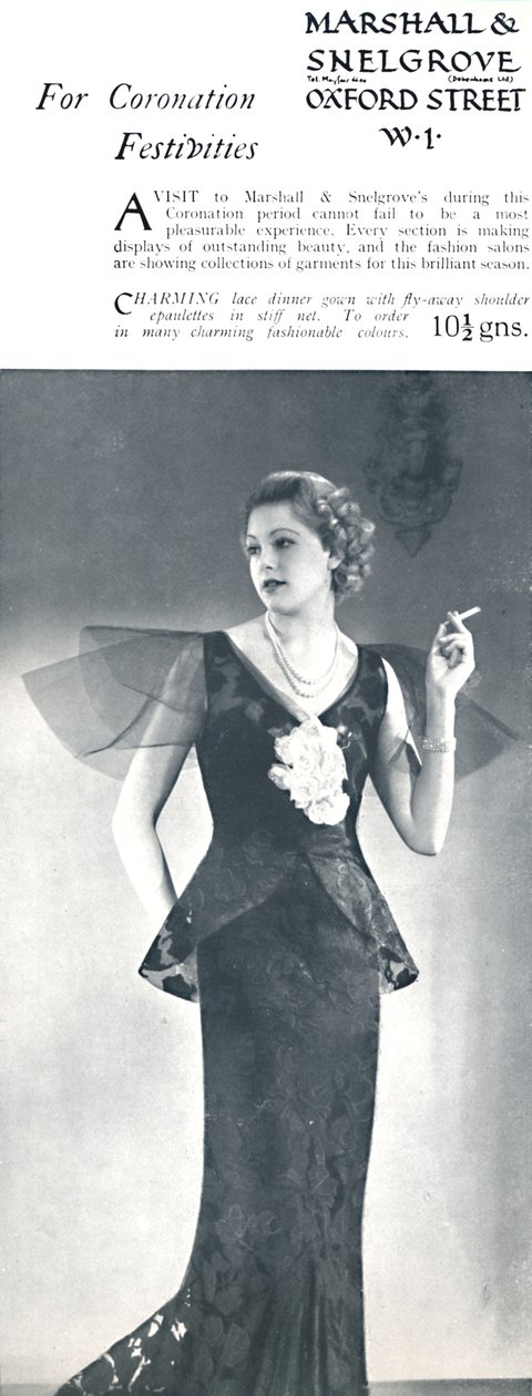 Pro korunovační slavnosti - Marshall & Snelgrove, 1937 od Unbekannt