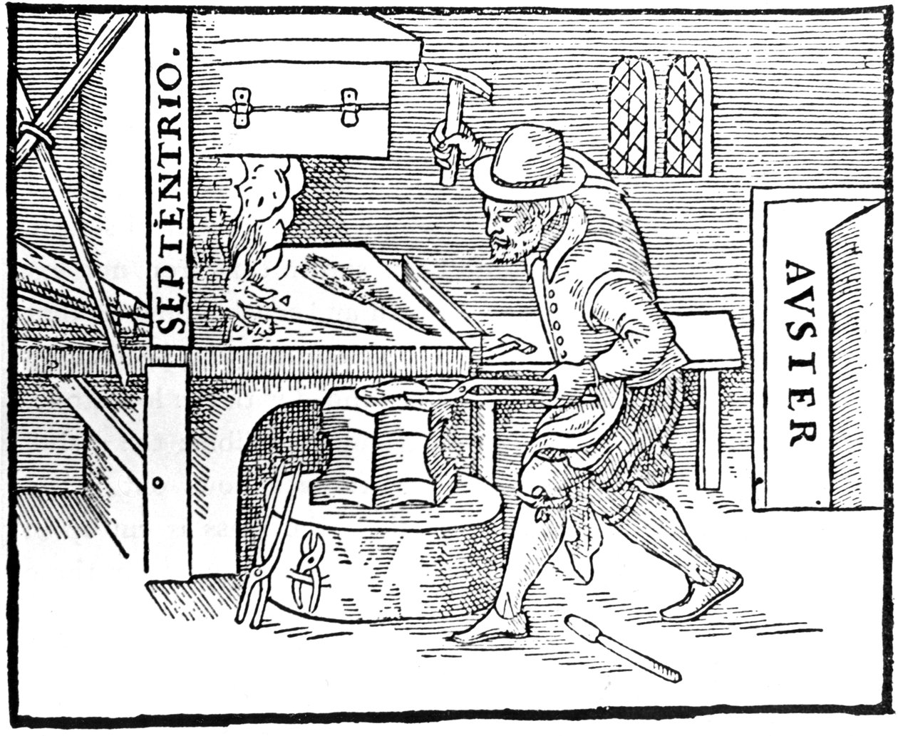 Kování magnetu, 1600 od Unbekannt