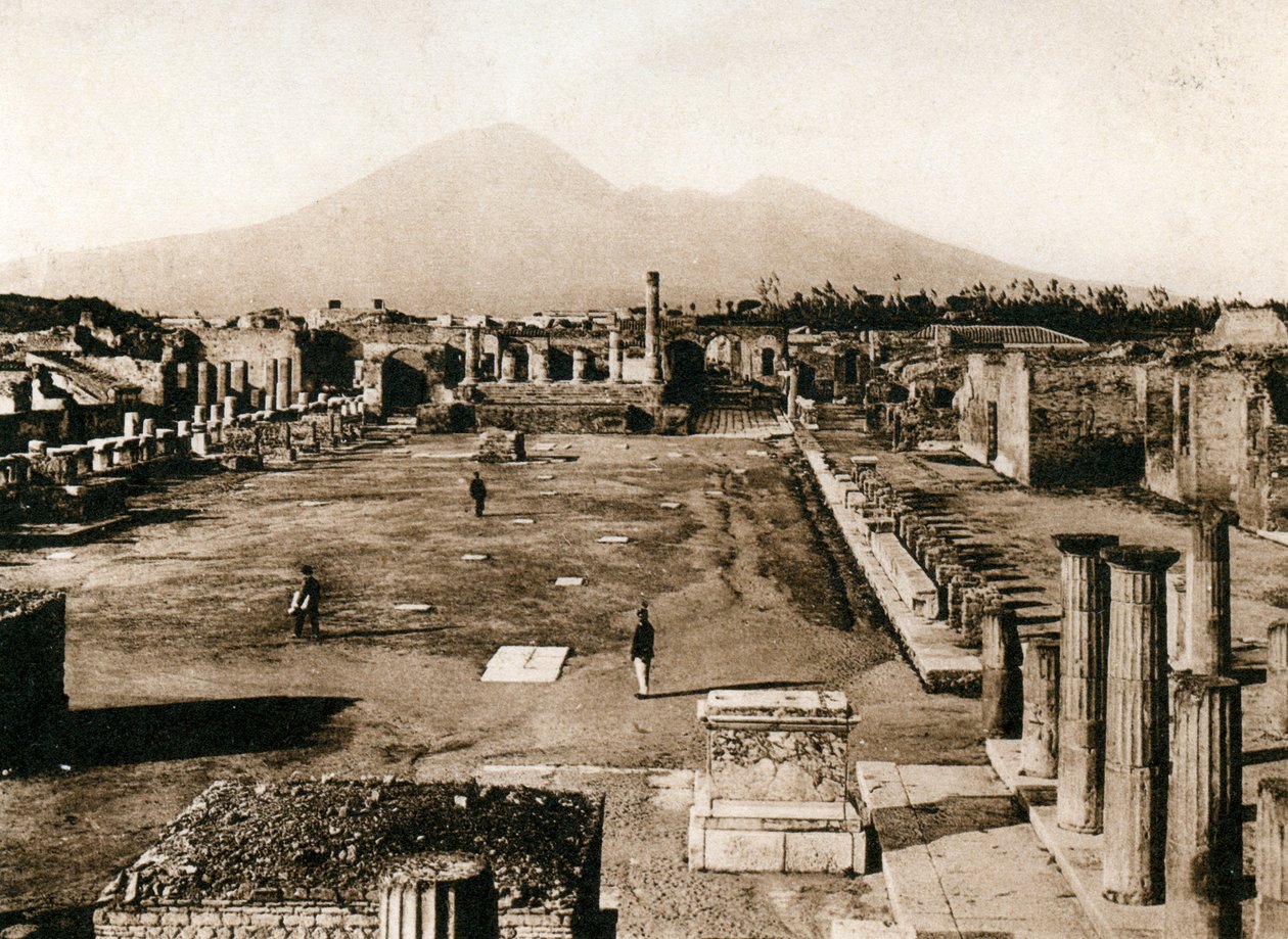 Foro civile, Pompeje, Itálie, 1900 od Unbekannt