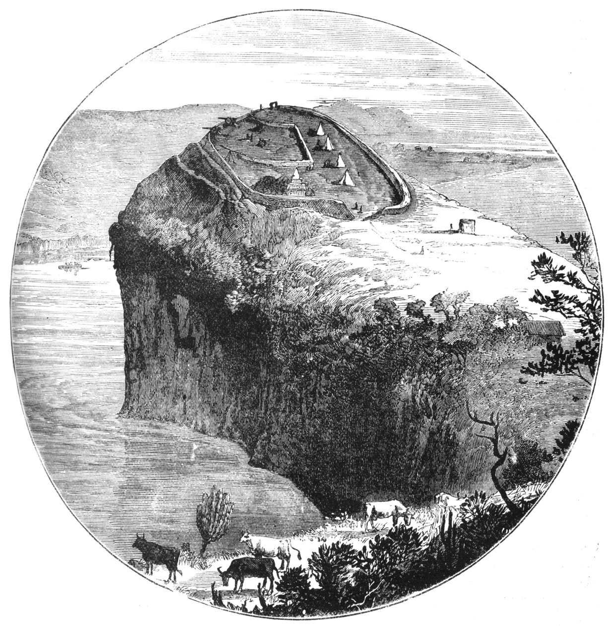 Fort Pearson, na řece Lower Tugela, c1880 od Unbekannt